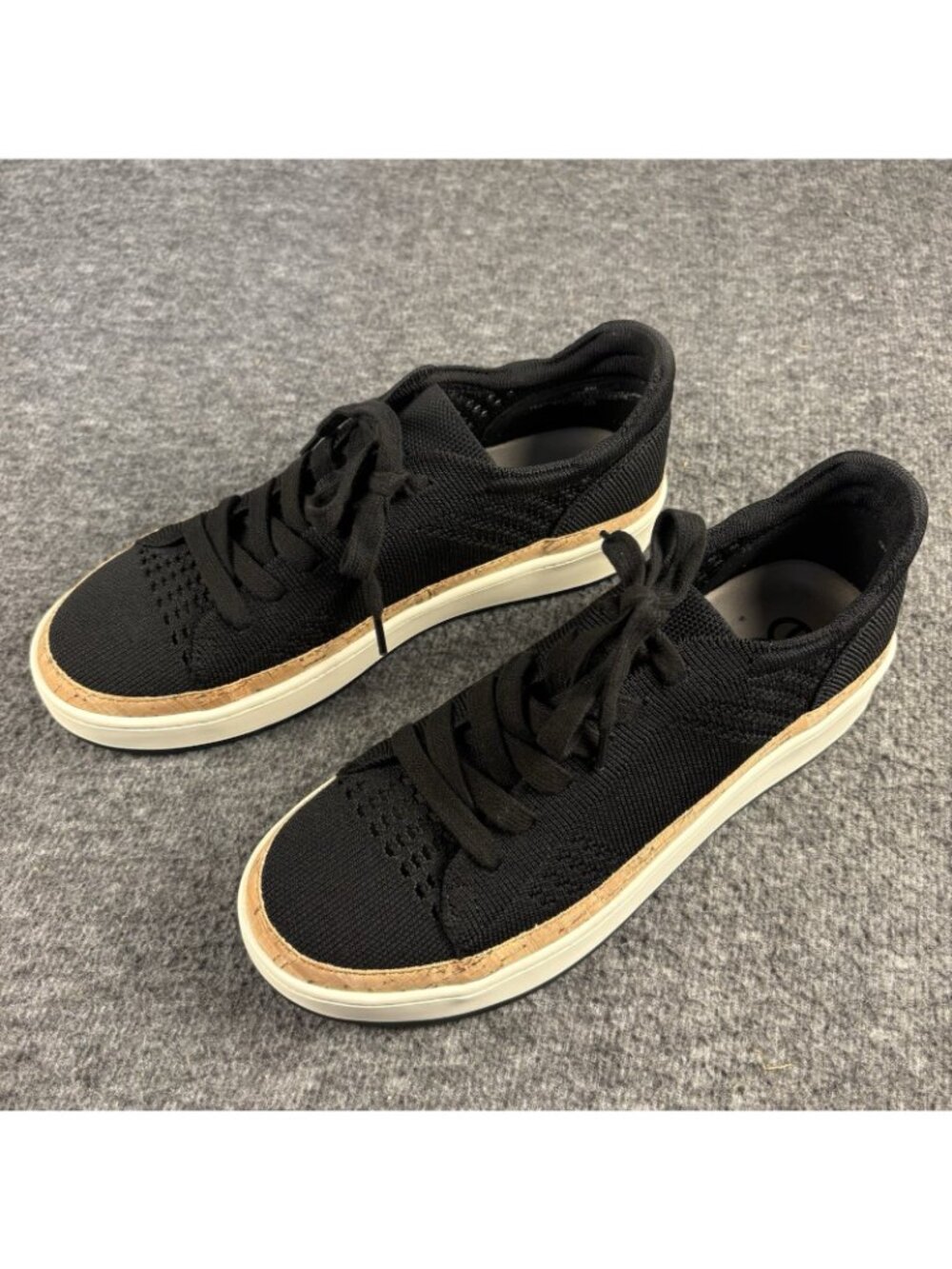 Earth ETKNIGHT Women’s Size 8M Black Knit Sneakers New With Box - Picture 15 of 15